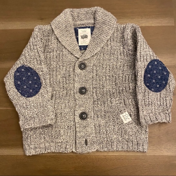 Grey Zara Kids Cardigan